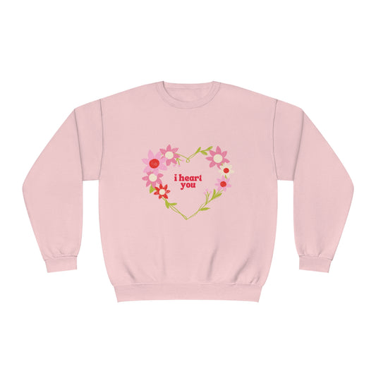 i heart you Unisex NuBlend® Crewneck Sweatshirt