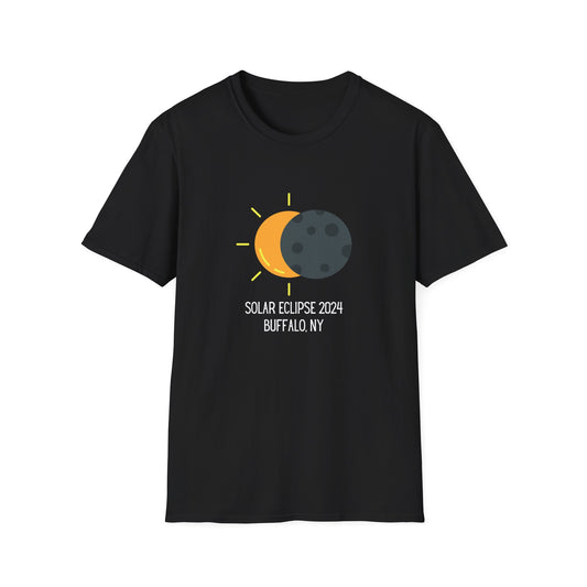 Solar Eclipse Buffalo NY Unisex Softstyle T-Shirt