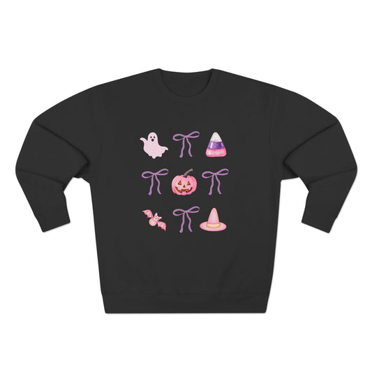 Pink Halloween Unisex Crewneck Sweatshirt
