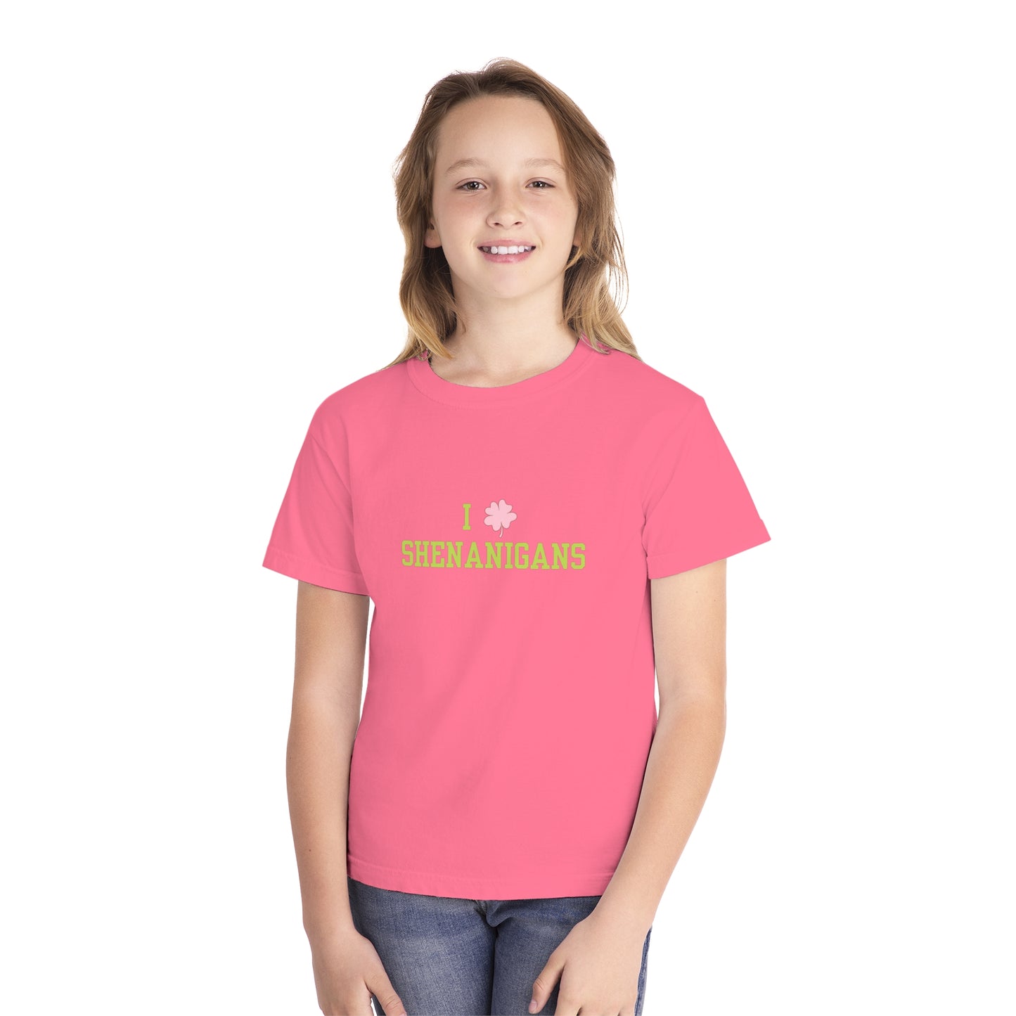 I <3 Shenanigans Youth Midweight Tee