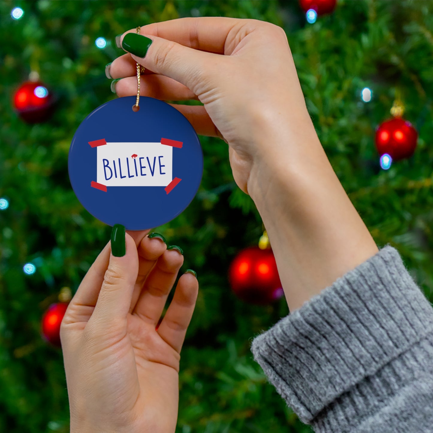 Billieve Ceramic Ornament