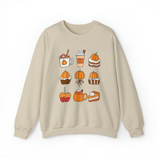 Fall Treats Unisex Heavy Blend™ Crewneck Sweatshirt