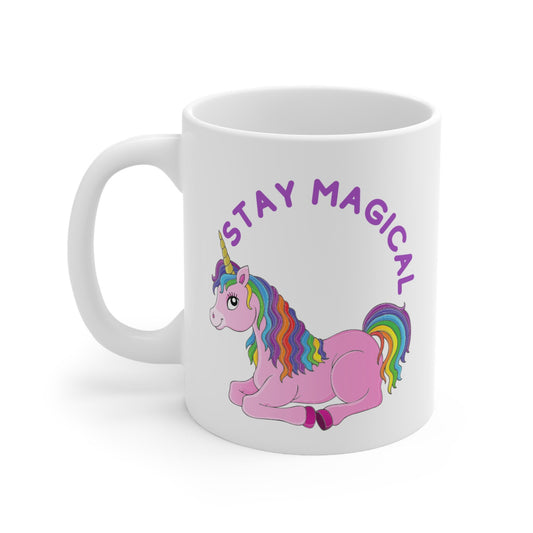 Unicorn Stay Magical Ceramic Mug 11oz