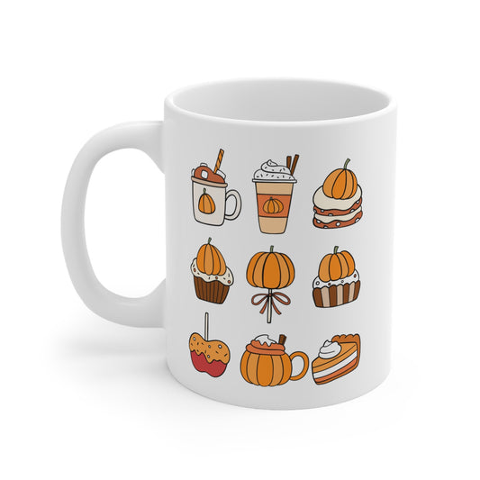 Fall Treats Ceramic Mug 11oz