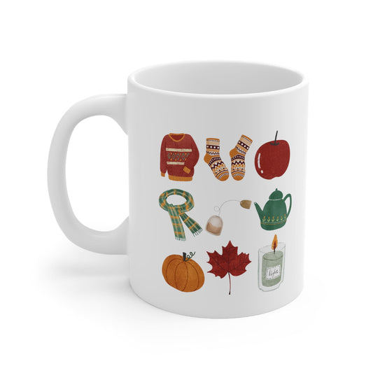 Favorite Fall Things Ceramic Mug 11oz