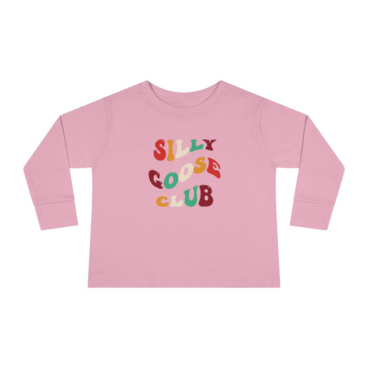 Silly Goose Club Toddler Long Sleeve Tee