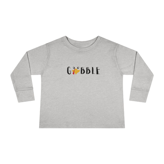 Gobble Toddler Long Sleeve Tee