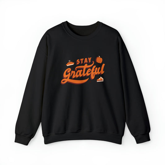 Stay Grateful Unisex Heavy Blend™ Crewneck Sweatshirt